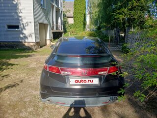 2008 Honda Civic VIII, чёрный, 669999 рублей, вид 4