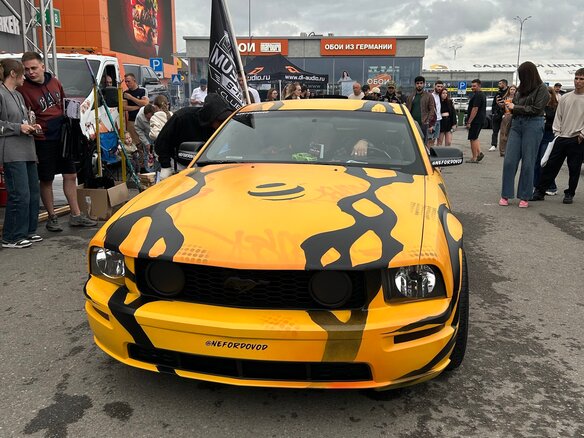 2008 Ford Mustang V, жёлтый, 6999999 рублей - вид 8