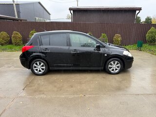 2008 Nissan Tiida I, чёрный, 630000 рублей, вид 4