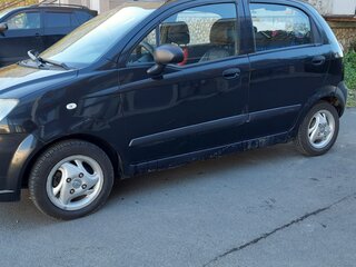 2007 Chevrolet Spark II, чёрный, 215000 рублей, вид 3