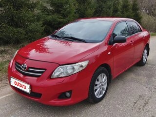 2006 Toyota Corolla AMT X (E140, E150), красный, 520000 рублей, вид 1