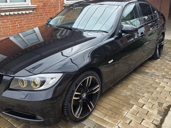 2007 BMW 3 серии 318i V (E90/E91/E92/E93), чёрный, 750000 рублей - вид 9