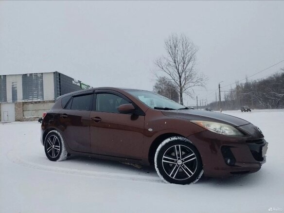 2012 Mazda 3 II (BL) Рестайлинг, коричневый, 800000 рублей
