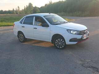 2021 Lada (ВАЗ) Granta I Рестайлинг, белый, 505000 рублей, вид 3