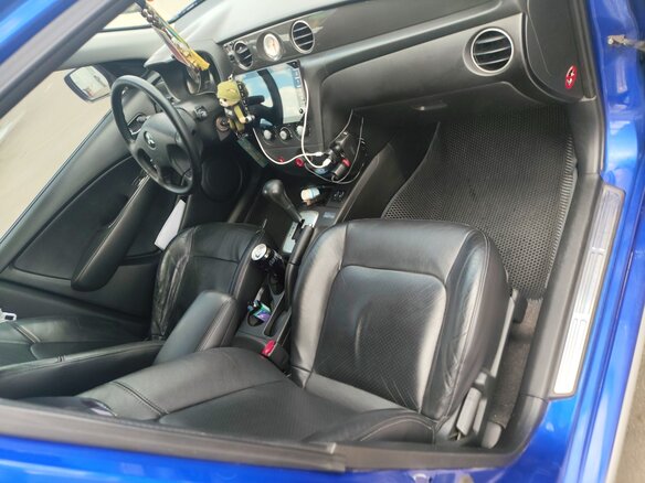 2007 Mitsubishi Outlander I, синий, 900000 рублей - вид 9