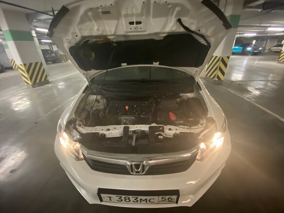 2012 Honda Civic IX, белый, 830000 рублей - вид 5