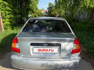 2007 Hyundai Accent ТагАЗ II, серебристый, 280000 рублей, вид 5