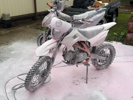 2024 Kayo Basic TT125, белый, 70000 рублей, вид 5