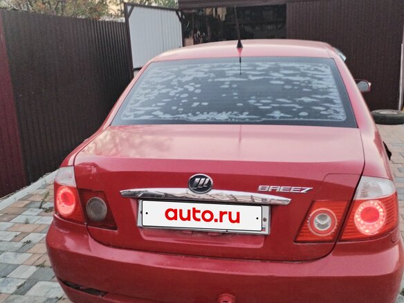 2008 Lifan Breez (520), красный, 120000 рублей - вид 6