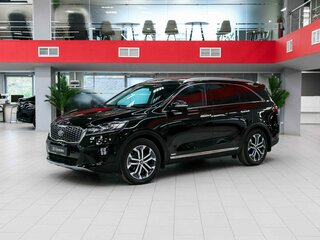 2018 Kia Sorento III Prime Рестайлинг, чёрный, 2650000 рублей, вид 1