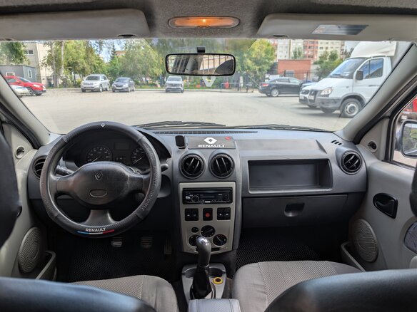 2006 Renault Logan I, зелёный, 230000 рублей - вид 4