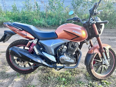 2011 Stels Flame 200, жёлтый, 85000 рублей, вид 2