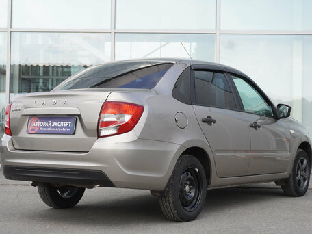 2021 Lada (ВАЗ) Granta I Рестайлинг, серый, 660000 рублей, вид 5