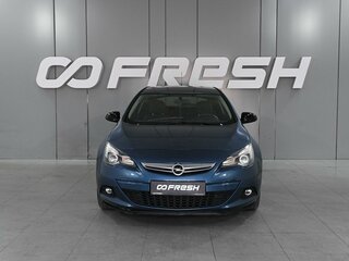 2013 Opel Astra GTC J Рестайлинг, голубой, 949000 рублей, вид 3
