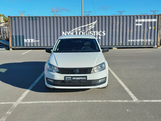 2019 Volkswagen Polo V Рестайлинг, белый, 1157000 рублей, вид 2