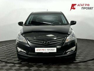 2016 Hyundai Solaris I Рестайлинг, чёрный, 990000 рублей, вид 3