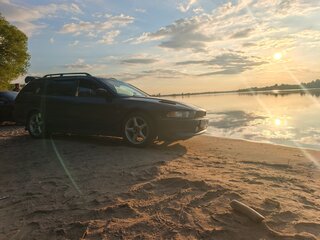 2001 Mitsubishi Legnum, серый, 320000 рублей, вид 5