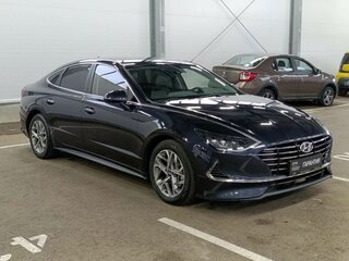 2019 Hyundai Sonata VIII (DN8), синий, 1895000 рублей, вид 3