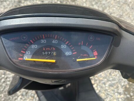1992 Honda Dio, чёрный, 55000 рублей, вид 4