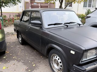 2005 Lada (ВАЗ) 2107, чёрный, 140000 рублей, вид 1