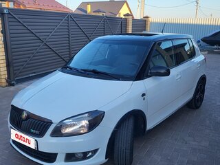 2012 Skoda Fabia II Рестайлинг, белый, 545000 рублей, вид 1