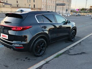 2021 Kia Sportage IV Рестайлинг, чёрный, 2400000 рублей, вид 5