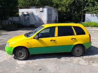 2012 Lada (ВАЗ) Kalina I, жёлтый, 120000 рублей, вид 4