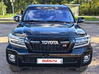 2012 Toyota Land Cruiser 200 Series Рестайлинг 1, чёрный, 2900000 рублей, вид 1