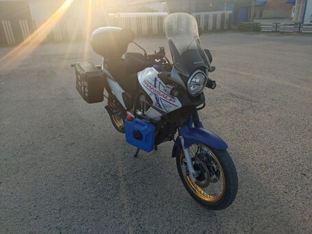 2012 Honda XL700V Transalp, синий, 720000 рублей, вид 2