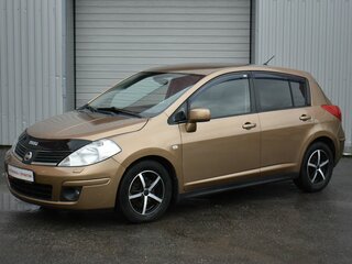 2008 Nissan Tiida I, коричневый, 499000 рублей, вид 4