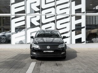 2017 Volkswagen Polo V Рестайлинг, чёрный, 1125000 рублей, вид 3