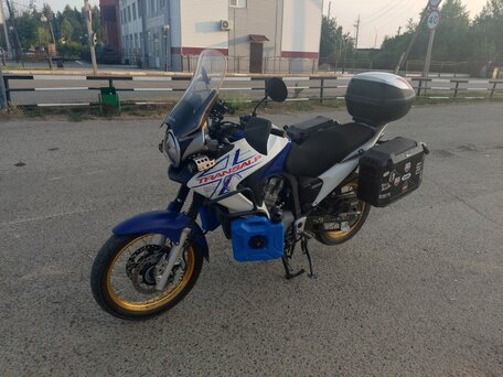 2012 Honda XL700V Transalp, синий, 720000 рублей, вид 1