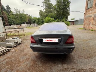 1999 Mercedes-Benz S-Класс 500 IV (W220), голубой, 320000 рублей, вид 4
