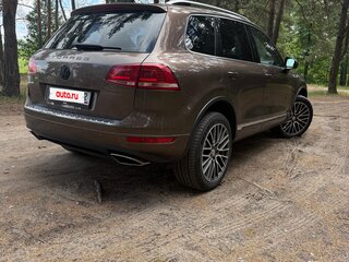 2012 Volkswagen Touareg II, коричневый, 1750000 рублей, вид 4