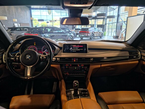 2016 BMW X6 M50d II (F16), белый - вид 23