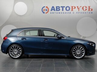 2019 Mercedes-Benz A-Класс 200 IV (W177), синий, 2170000 рублей, вид 5