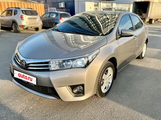 2013 Toyota Corolla XI (E160, E170, E180), серый, 1390000 рублей, вид 1