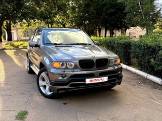 2005 BMW X5 3.0i I (E53) Рестайлинг, серый, 1165000 рублей, вид 1