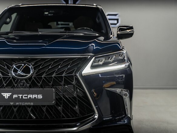 2018 Lexus LX 570 III Рестайлинг 2, синий, 9994000 рублей - вид 10