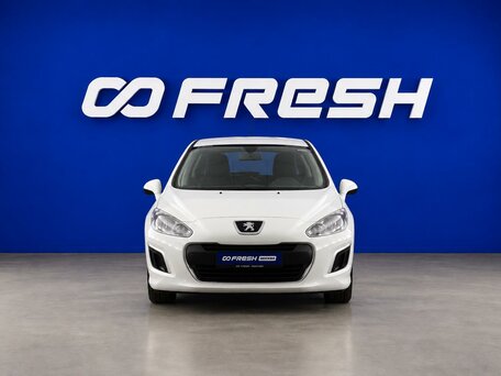 2012 Peugeot 308 I Рестайлинг, белый, 619325 рублей, вид 3