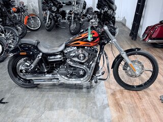 2012 Harley-Davidson Dyna Wide Glide, чёрный, 1199000 рублей, вид 3