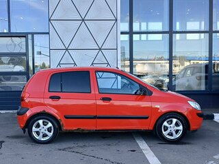 2009 Hyundai Getz I Рестайлинг, красный, 389000 рублей, вид 4