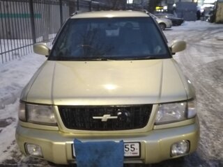 2000 Subaru Forester I Рестайлинг, бежевый, 560000 рублей, вид 1