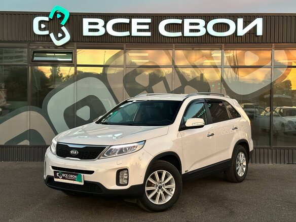 2015 Kia Sorento II Рестайлинг, белый