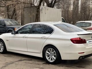 2014 BMW 5 серии 520i VI (F10/F11/F07) Рестайлинг, белый, 1000000 рублей, вид 4