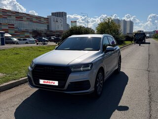 2015 Audi Q7 II (4M), серебристый, 3760000 рублей, вид 2