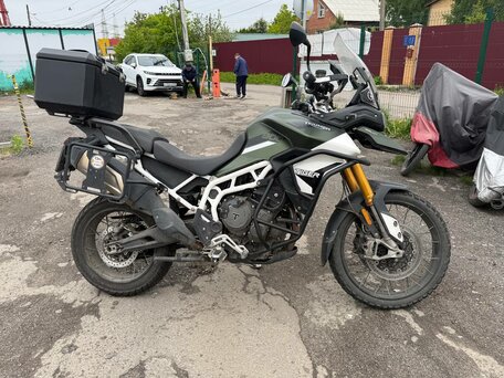 2020 Triumph Tiger 900, зелёный, 1140000 рублей, вид 1
