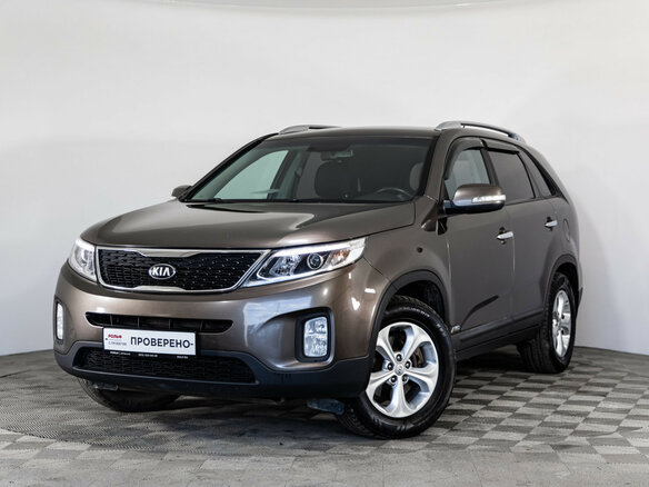 2013 Kia Sorento II Рестайлинг, бежевый - вид 13