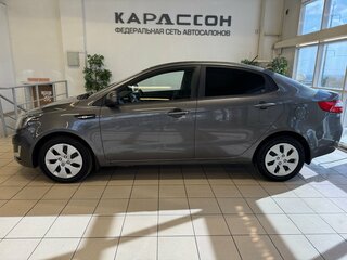 2013 Kia Rio III, серый, 760000 рублей, вид 5