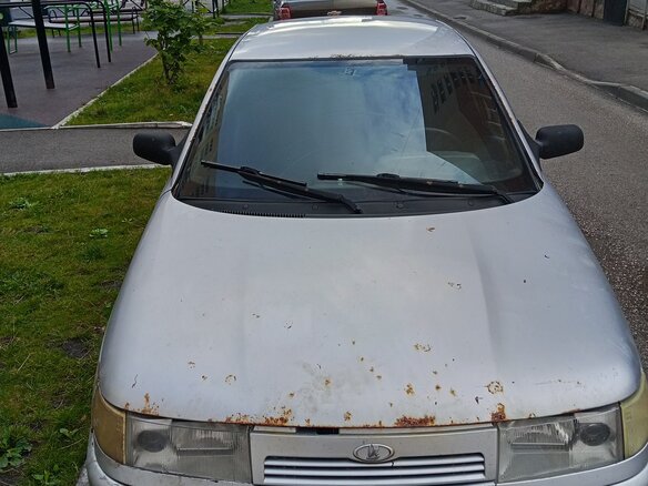 2007 Lada (ВАЗ) 2112, серебристый, 115000 рублей